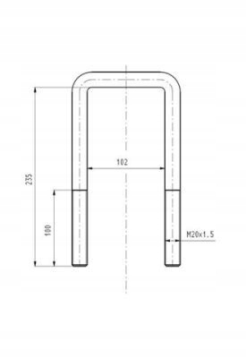 ХОМУТ РЕССОРЫ STR-50702 S-TR