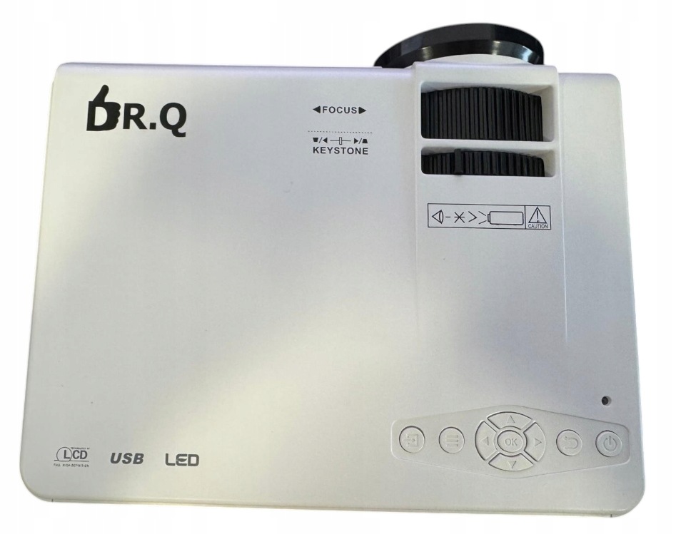 Projektor LCD Dr Q Beamer HI-04 biely Mini Projektor