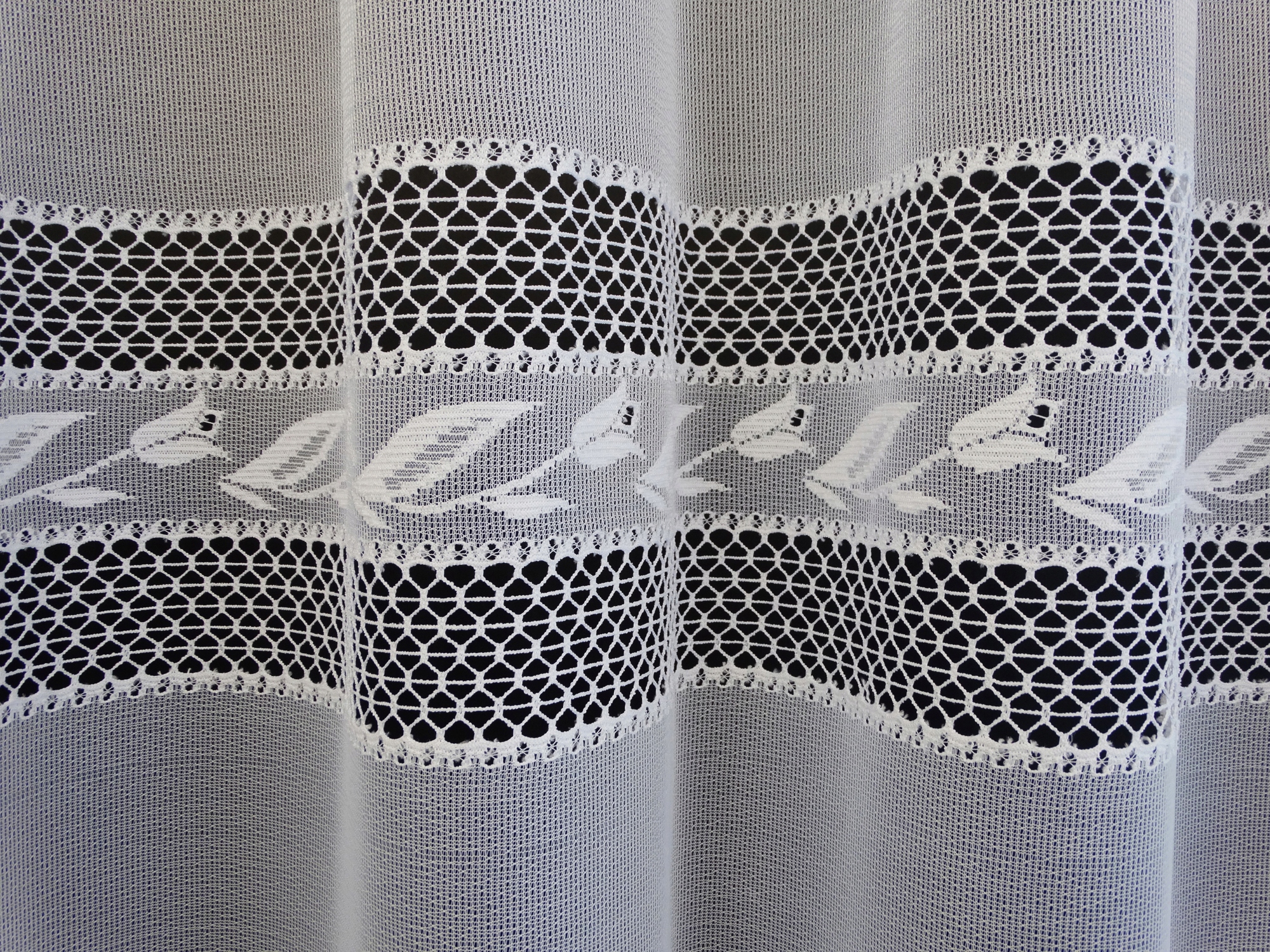 Mg Záclona žakárová 31589 Bílá 400x170cm hotová obšitá Bt