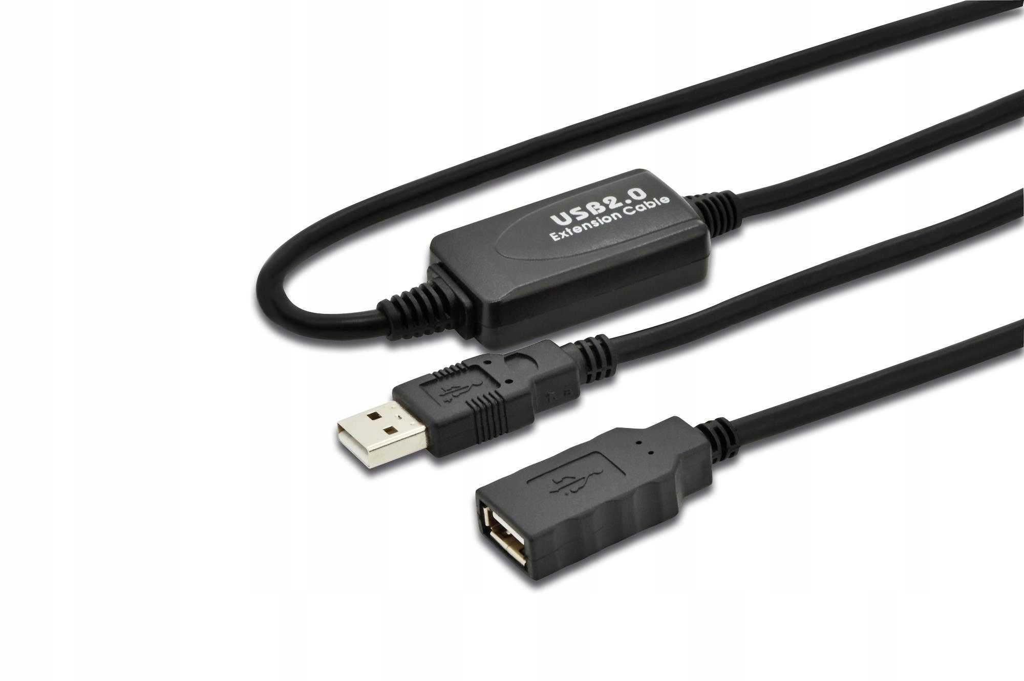Kabel przedłużający aktywny Digitus DA-73100-1 Usb 2.0 10m