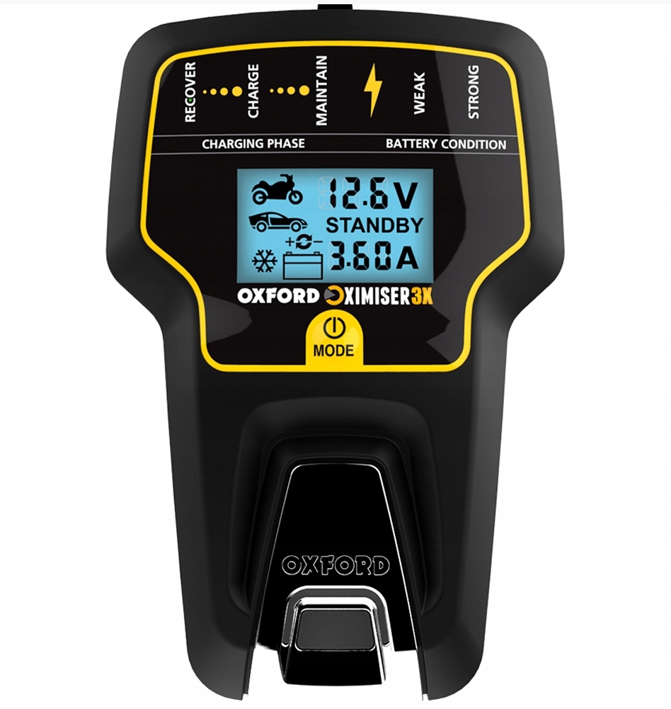 

Prostownik motocyklowy Oxford Oximiser 3X Żel Agm