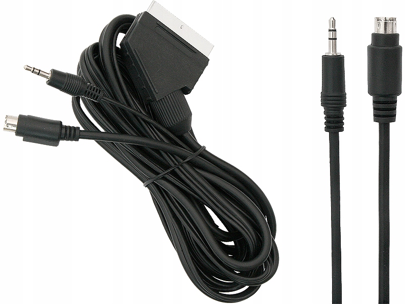 

Przyłącze Euro wtyk Jack 3,5 Stereo S-vhs 15m