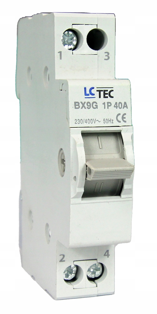 

Przełącznik sieć agregat BX9G 1P 40A 1-0-2 Lctec