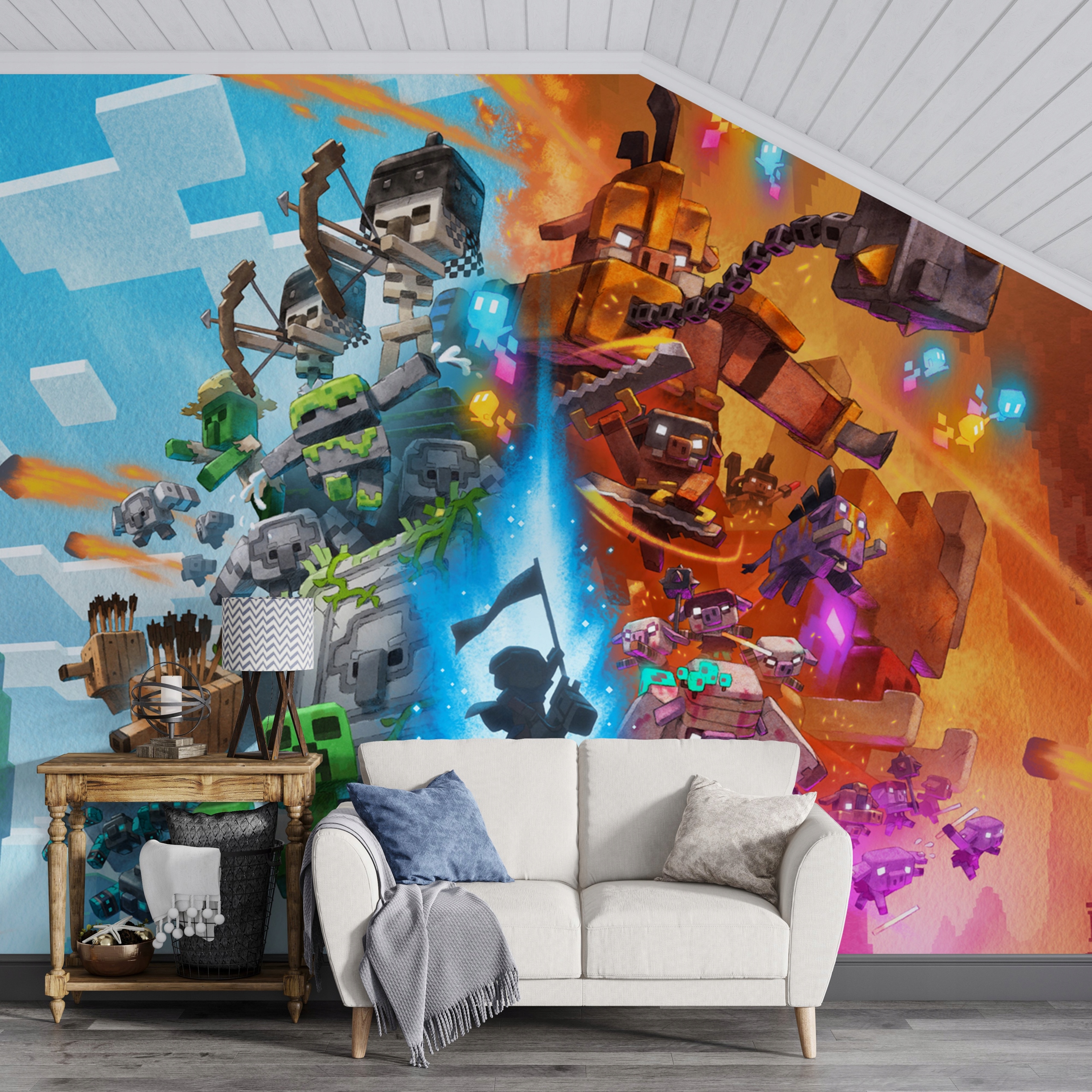 Fototapeta Pre Deti Minecraft Legends Do Izby 368x254
