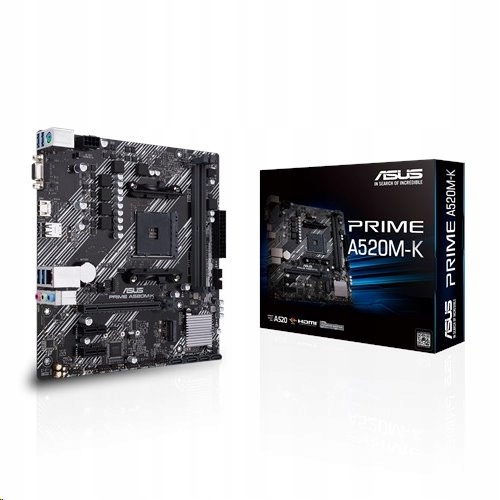 Asus Prime A520M-K soc.AM4 A520 DDR4 mATX M.2 D-Sub Hdmi 90MB1500-M0EAY0