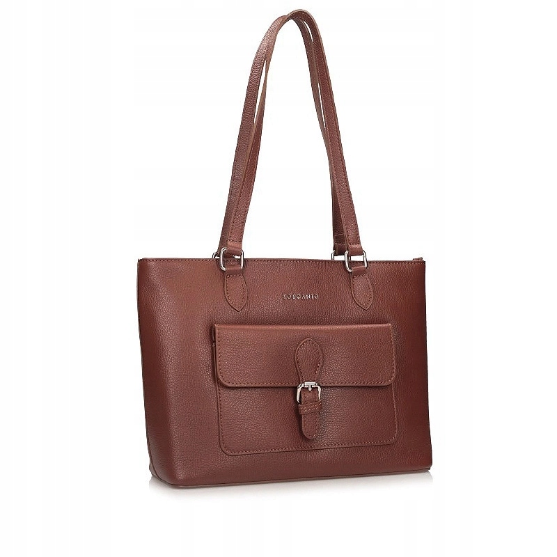 Elegantní kožená italská kabelka Toscanio F232 Bronzová D21