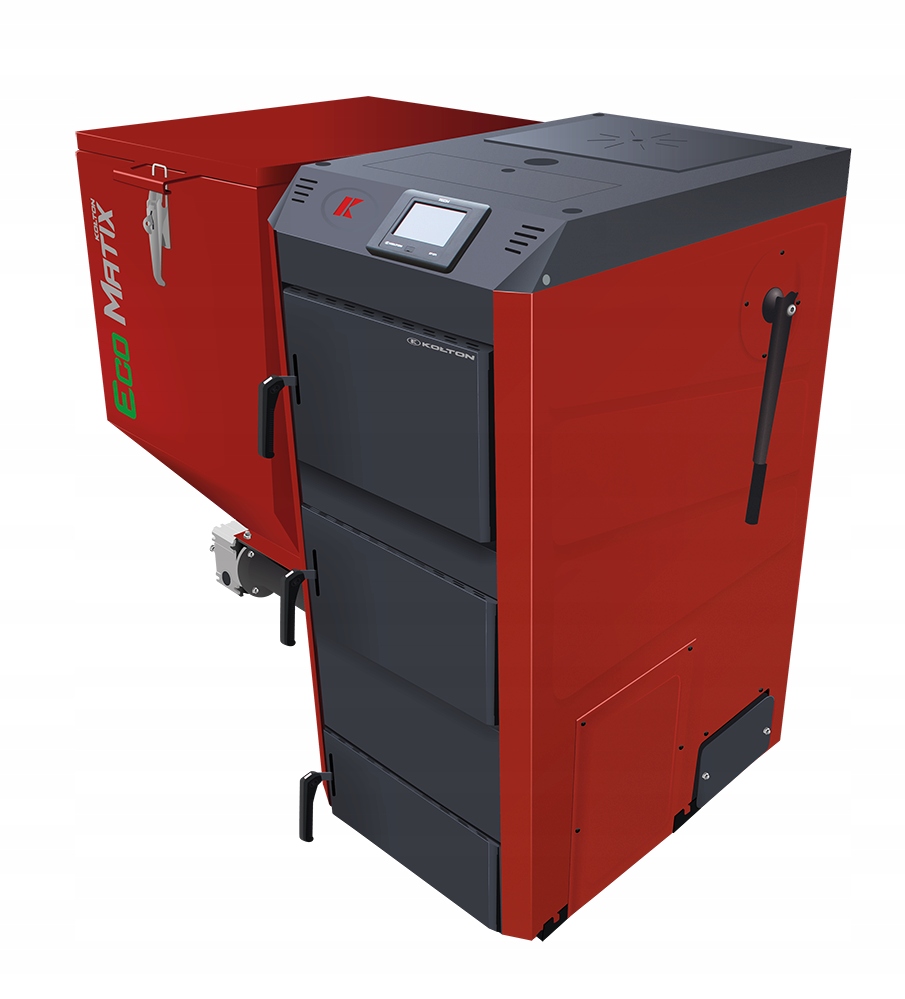 Kocioł Kotły Piec Z Podajnikiem Ecomatix 25KW Kołton 5 Klasa i Eco Design