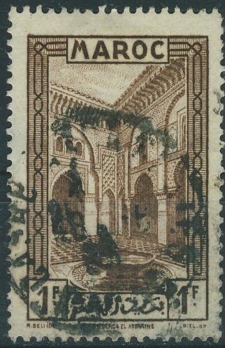 Kolonie fr. Maroc 1 fr. - Fez Medarga