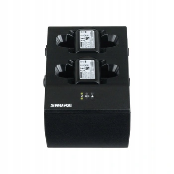 Shure SBC200 – dvojitá nabíjačka batérií pre P9RA, P10R, Ulx-d
