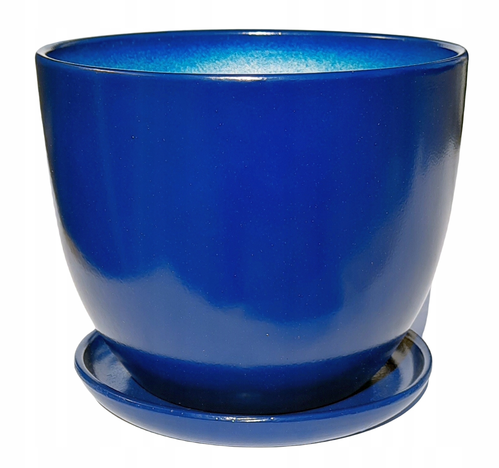 

Doniczka Osłonka Ceramiczna Niebieska