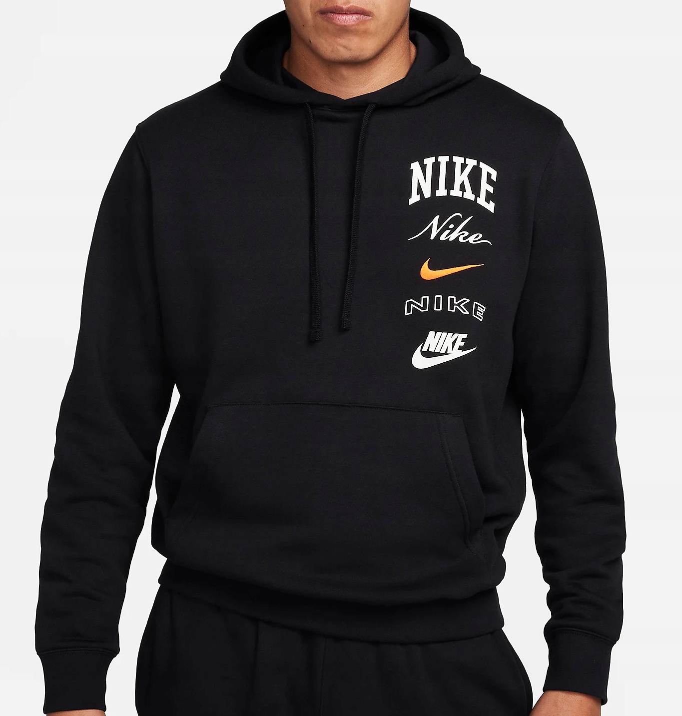 Nike Pánská mikina s kapucí Nike Club Fleece FN2634-010 vel. S