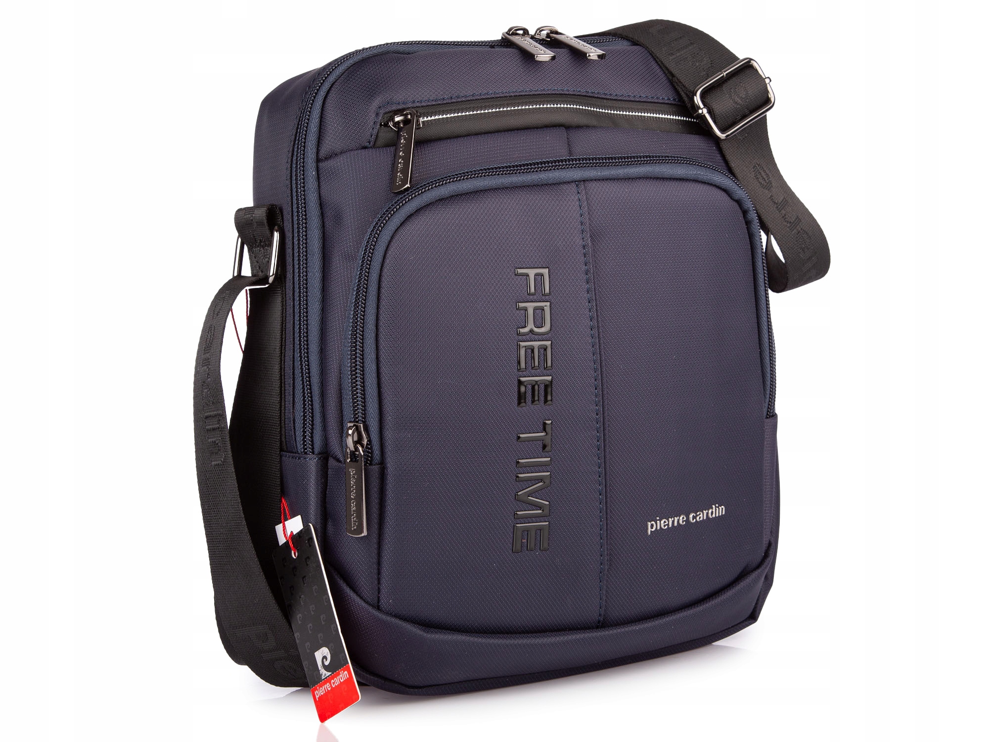 Pánská taška přes rameno městská kabelka přes rameno tmavě modrá Pierre Cardin