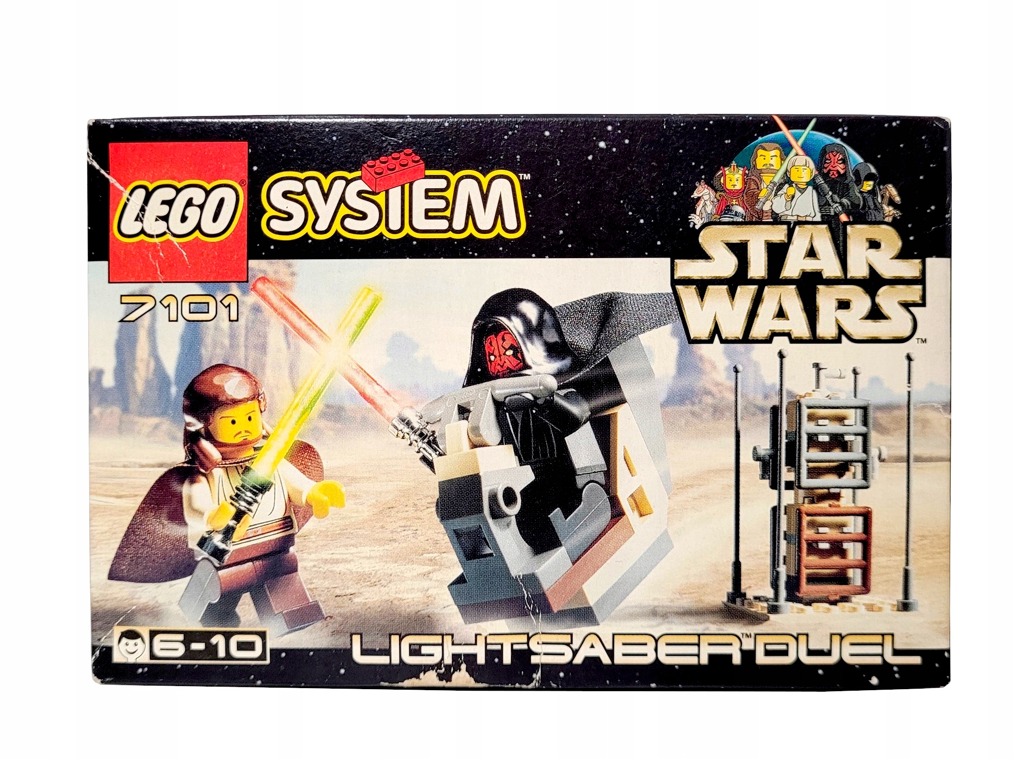 7101 Lego Star Wars System Qui Gon Maul Misb 1999