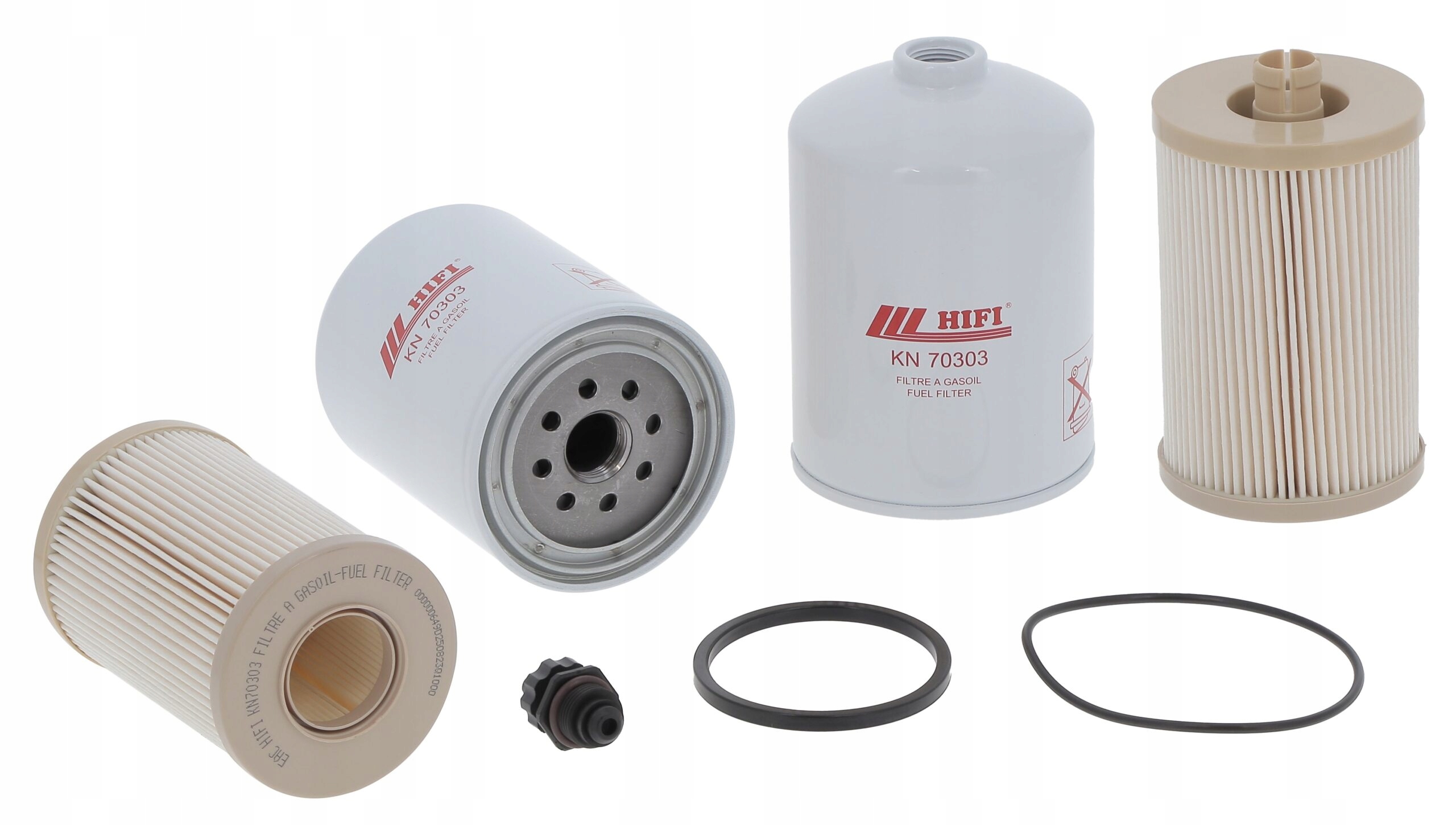 Sada palivových filtrů Kn 70303 Hifi Filter