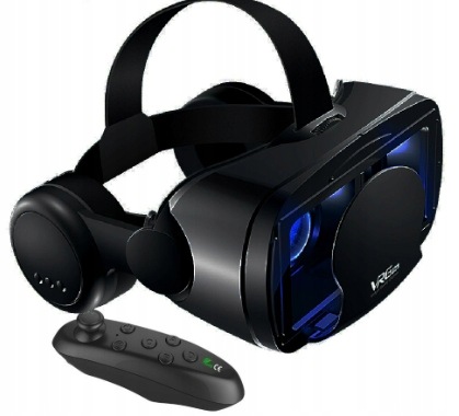 Vr brýle Vrg Pro Plus s vestavěnými sluchátky a gamepadem
