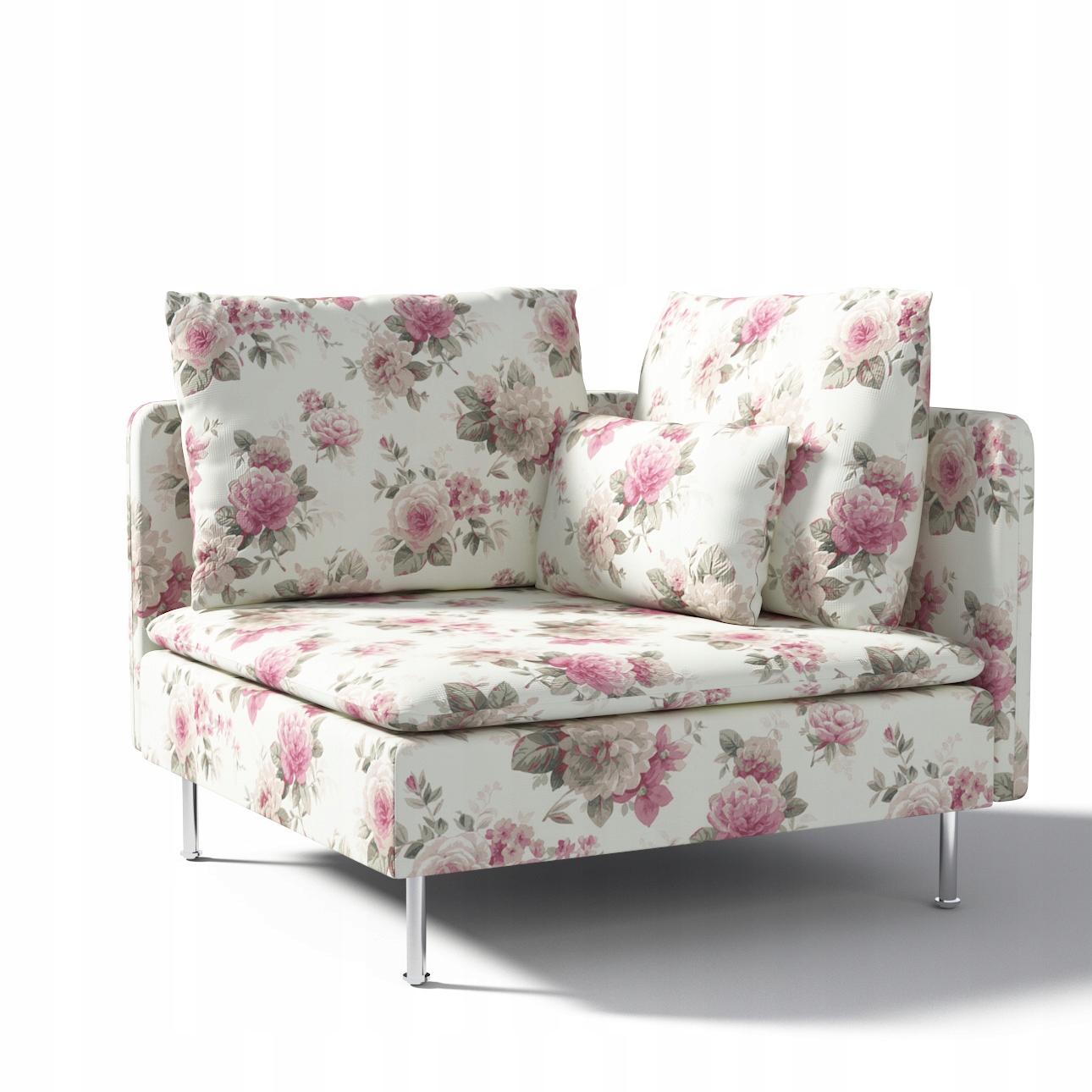 Dekoria Poťah na rohovú časť Söderhamn Ikea ružový