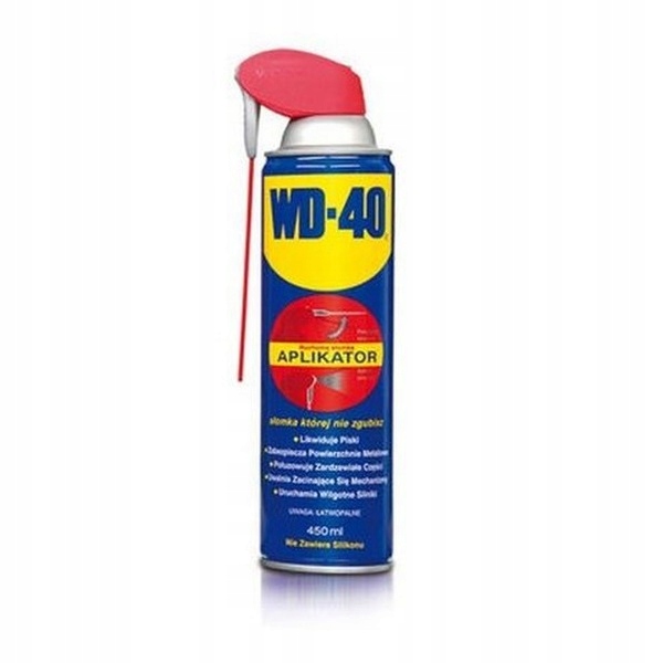 WD40 penetrator smar odrdzewiacz wielofunkcyjny z aplikatorem 01-450 450ml