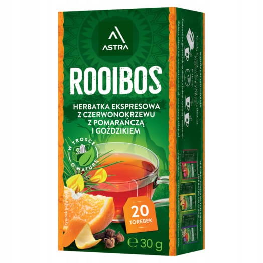 Astra Čaj s pomerančem a hřebíčkem, 20 sáčků ex.