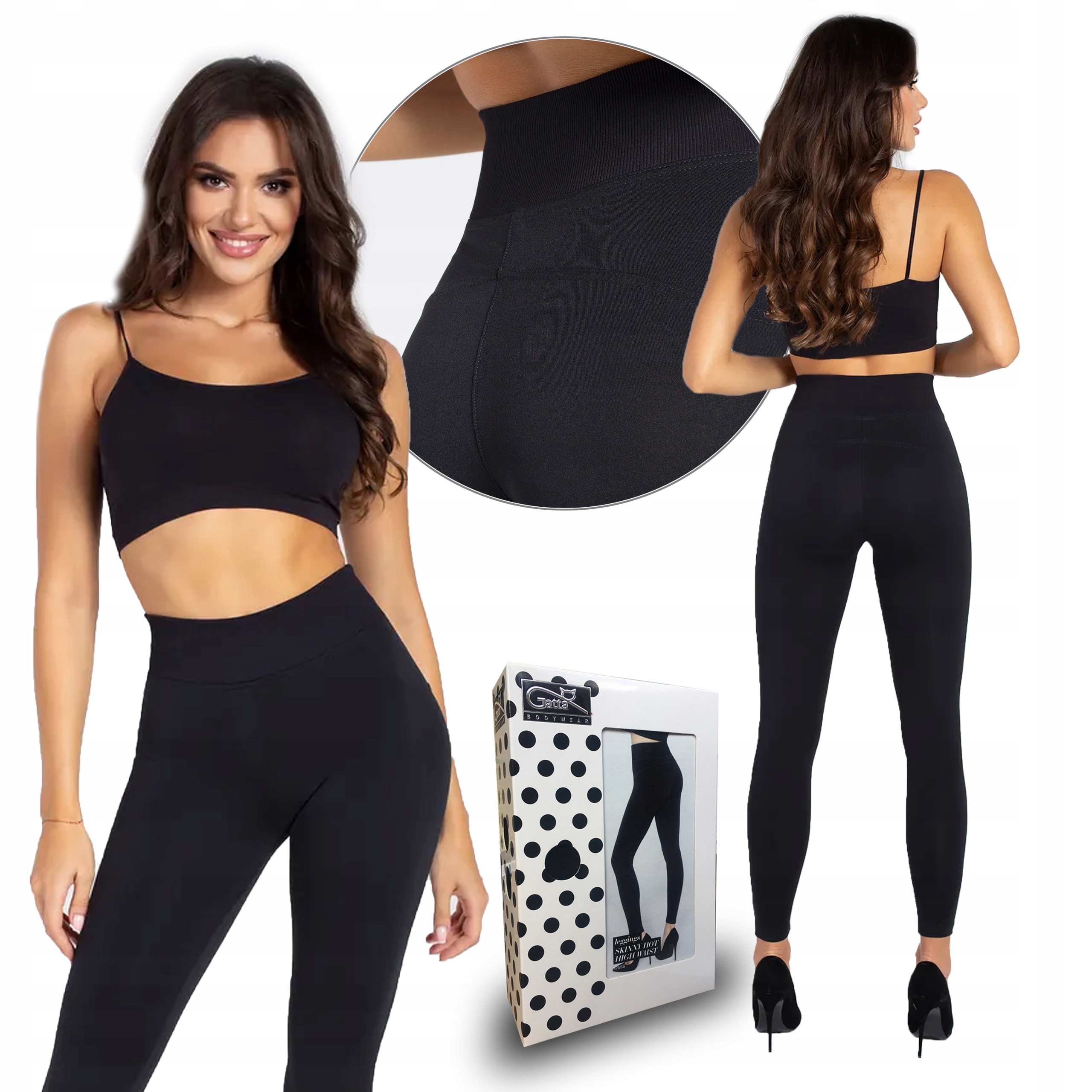 

Skinny Hot Hight Waist leginsy Gatta, wys.stan L