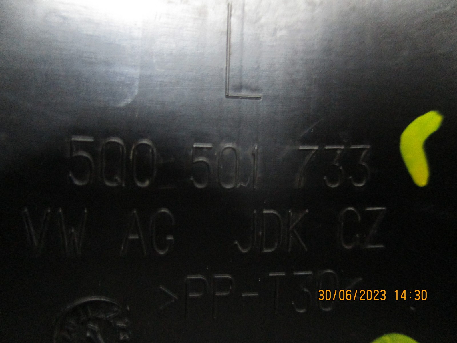 ABDECKUNG BLENDE ABDECKUNG VW TIGUAN 5NA 5Q0501733