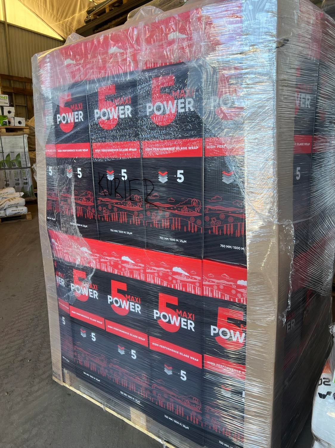 Folia do sianokiszonki MAXIPOWER 500 CENA i JAKOŚĆ Szerokość produktu 30 cm