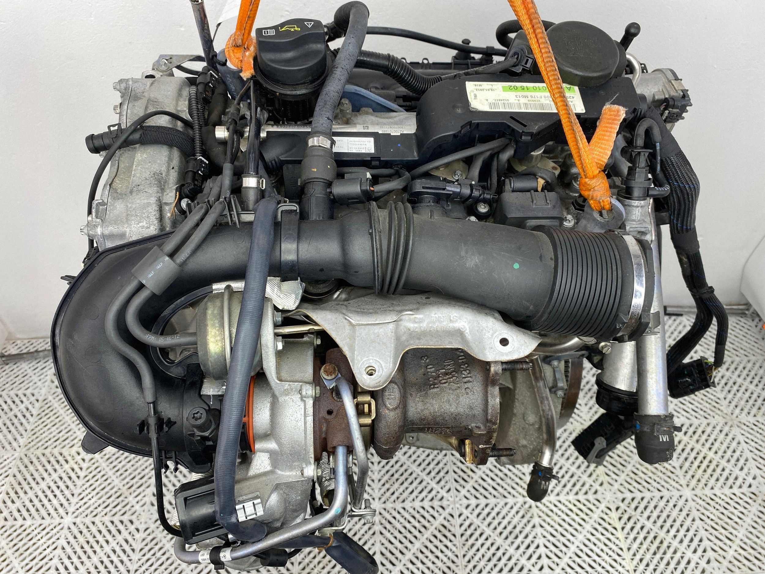 engine complete 270910 Mercedes A180 W176 2013r 1,6 CGI 270.910 122KM
