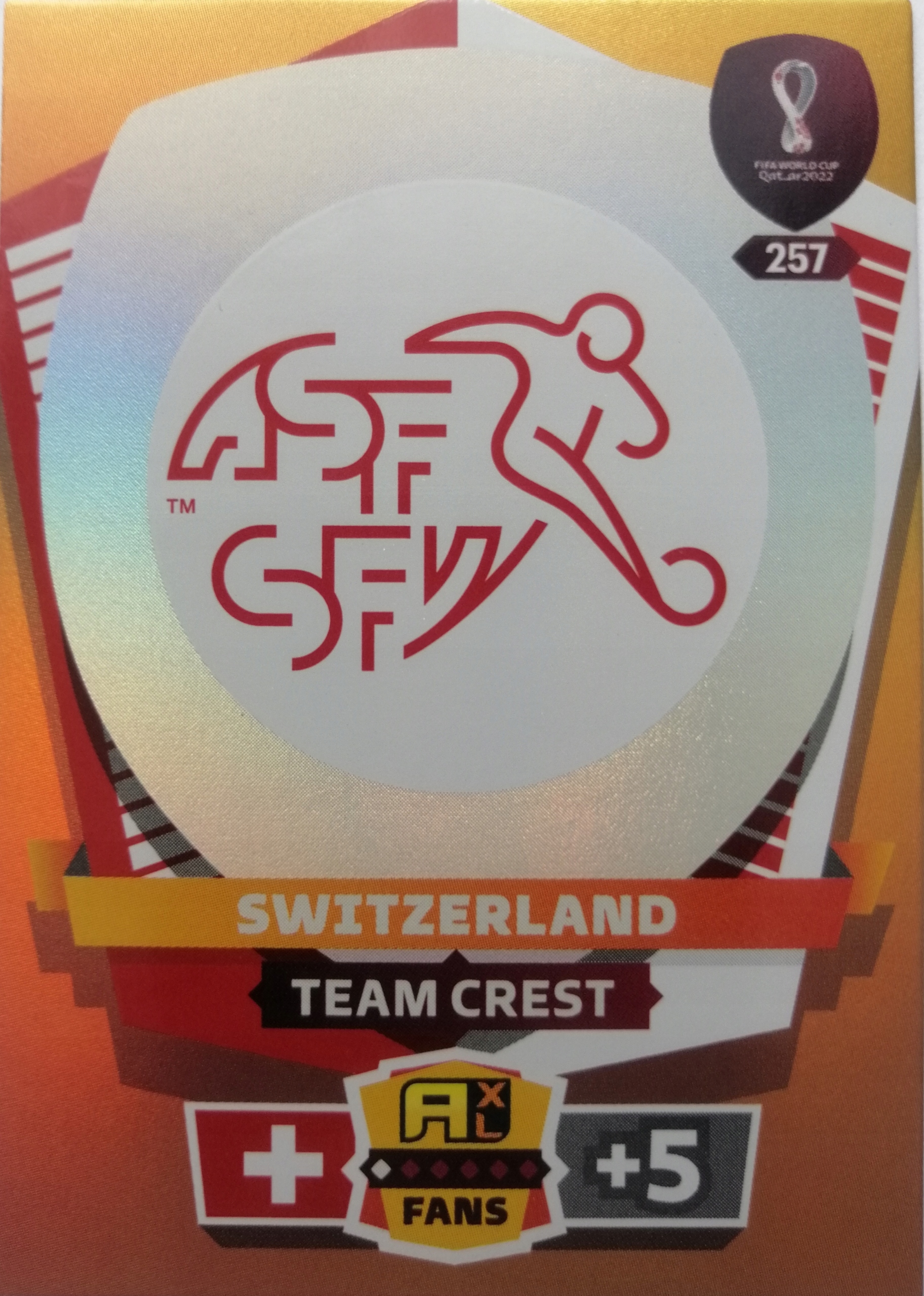 World Cup Qatar 2022 Team Logo 257 Szwajcaria