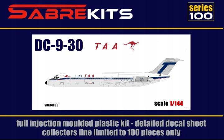 Douglas DC-9-30 T A A Sabrekits SBK14006 (Limited edition) 1:144