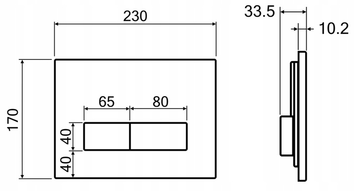 ZESTAW podtynkowy SLIM wc STELAŻ miska wc Rimelss Informacje dodatkowe bez kołnierza