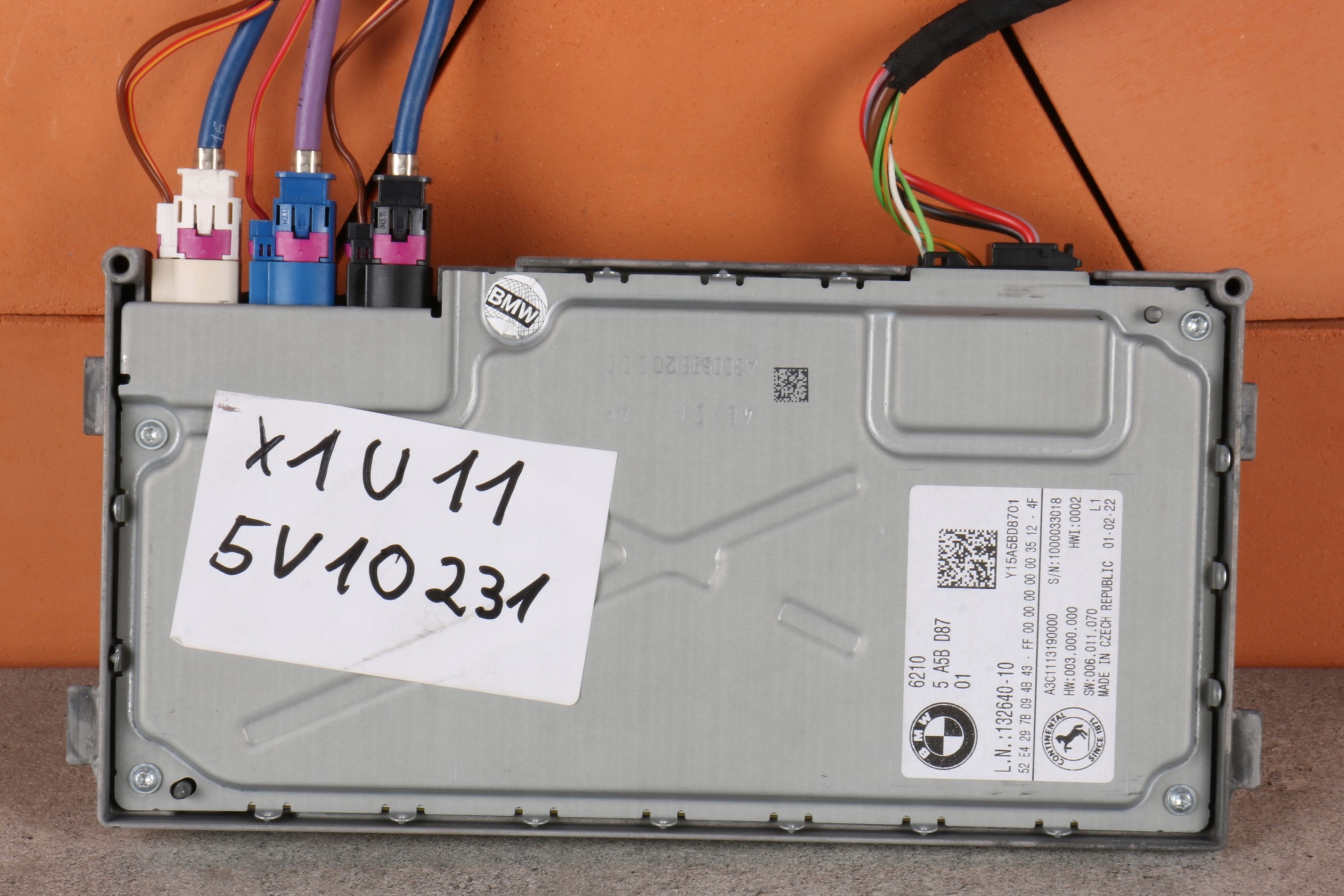 BMW 2' U06 X1 U11 modul Bedienteil des Kombiinstruments KOMBI 5A5BD87