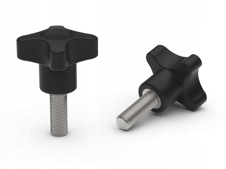 

Pokrętło Krzyżowe Śruba M8x35 40mm Uchwyt Docisk