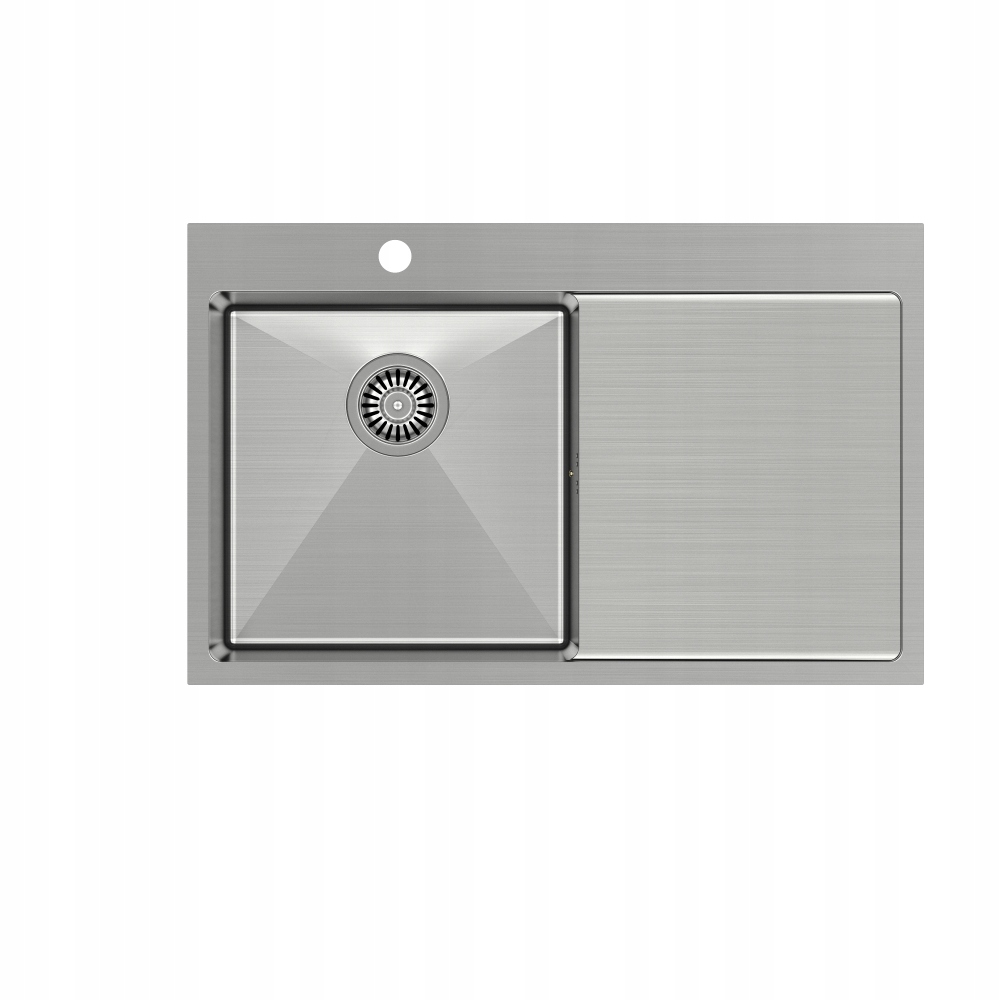 Zlew Quadron Russel 111 stal szczotkowana