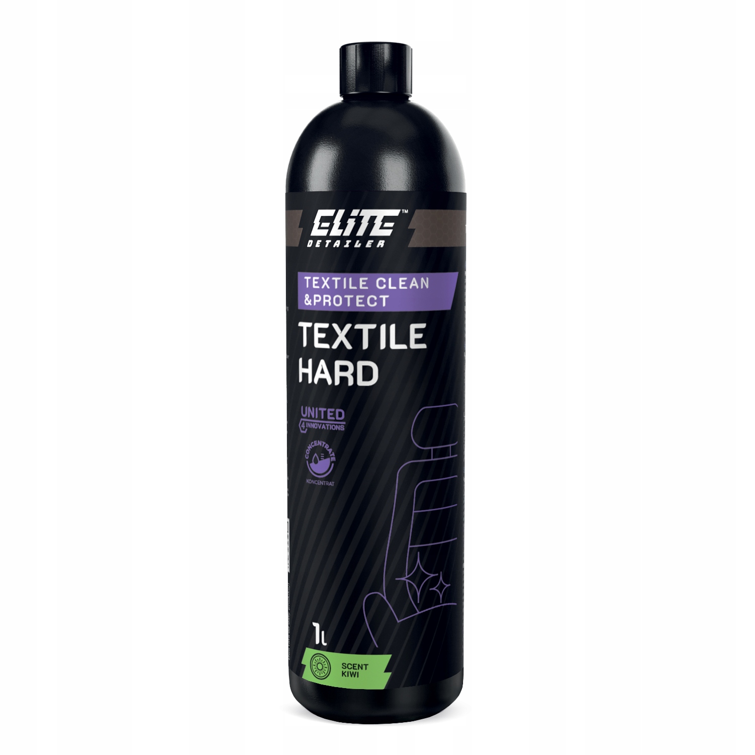 Preparat do prania zabrudzeń z tapicerki Elite Detailer Textile Hard 1L