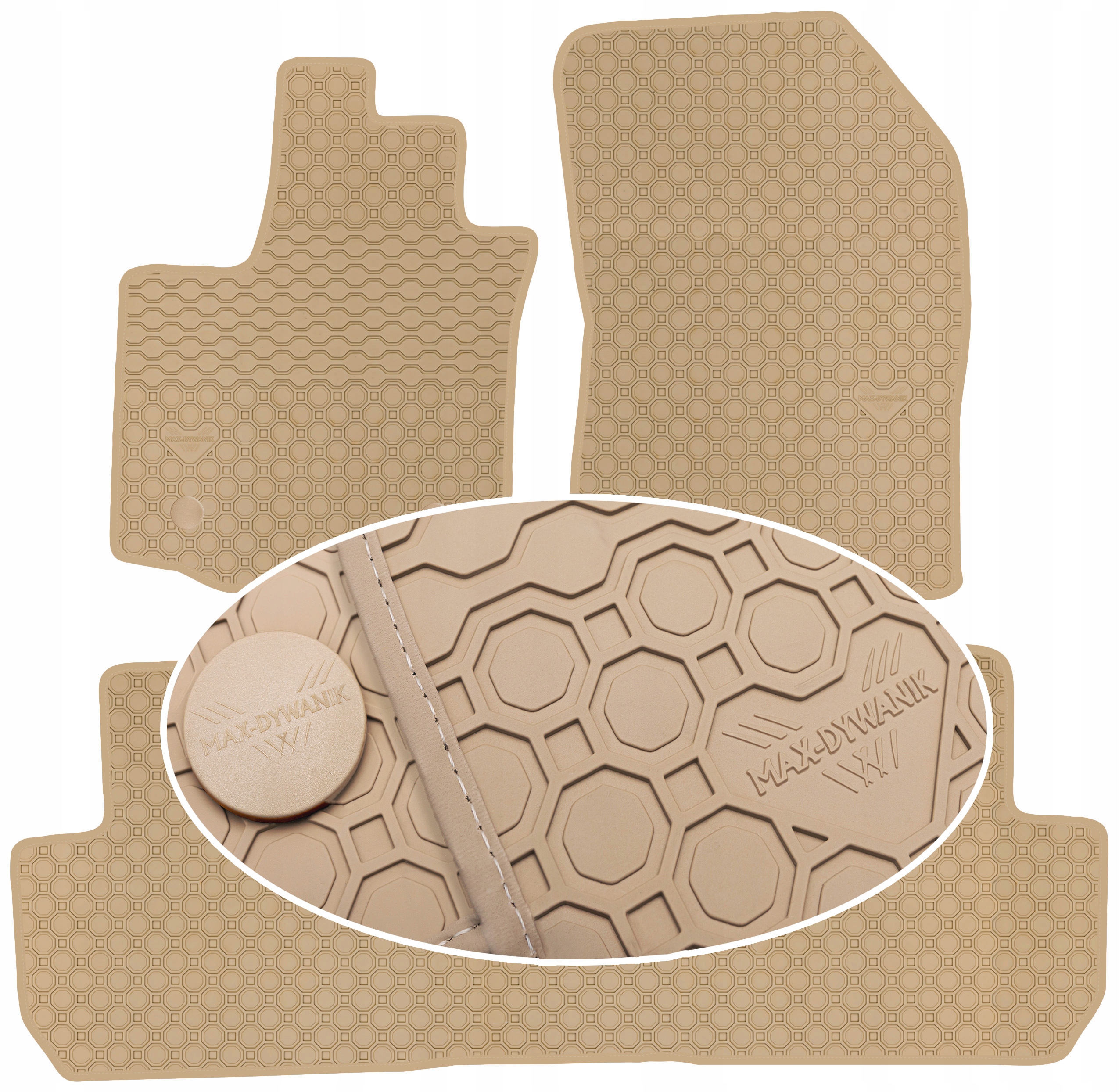 Dacia Lodgy 2012-2021 Koberce Béžové