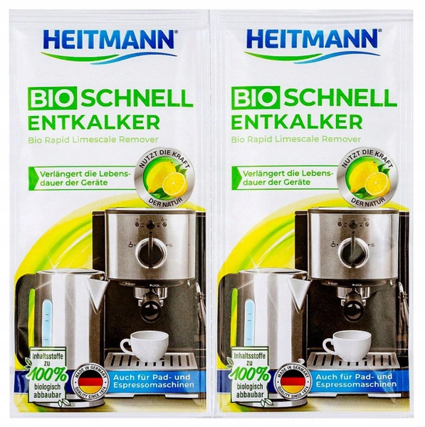 

Heitmann Bio odkamieniacz do czajników 2x25g