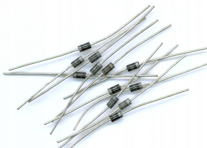DIODA 1N4007 1A 1000V DO41 PROSTOWNICZA