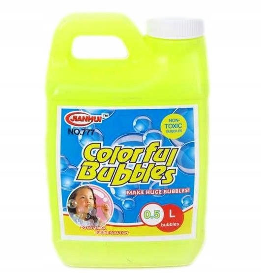 

Płyn Do Baniek Mydlanych 500ML Zapas Bańki Mydlane