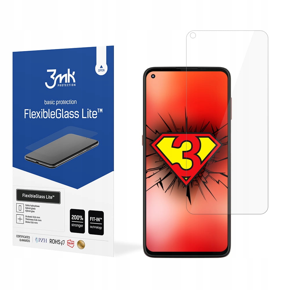 

Szkło hybrydowe do Motorola Moto G9 Plus - 3mk