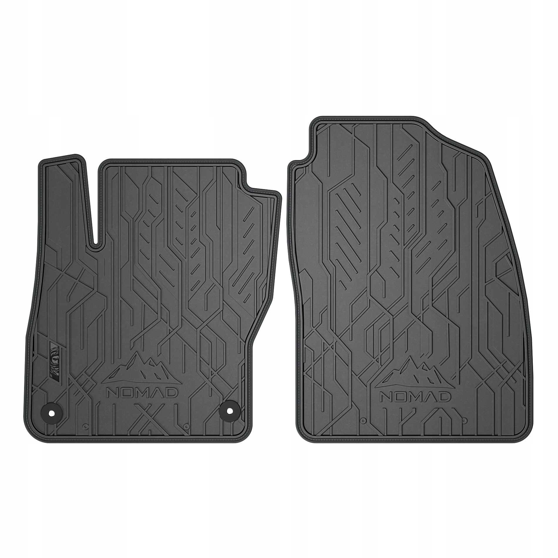 Gumové autokoberce Nomad Ford Focus II 2004-2011 šedé