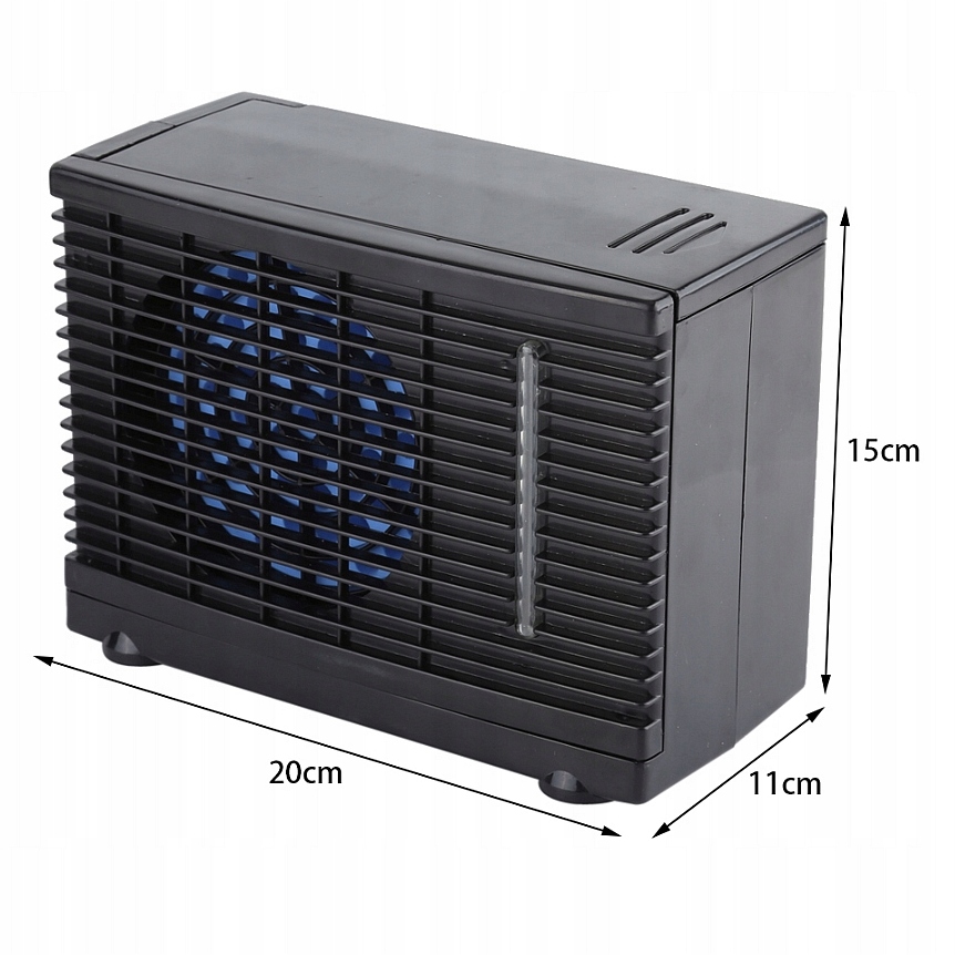 SAMOCHODOWY 12V KLIMATYZATOR DO AUTA WENTYLATOR Producent inny
