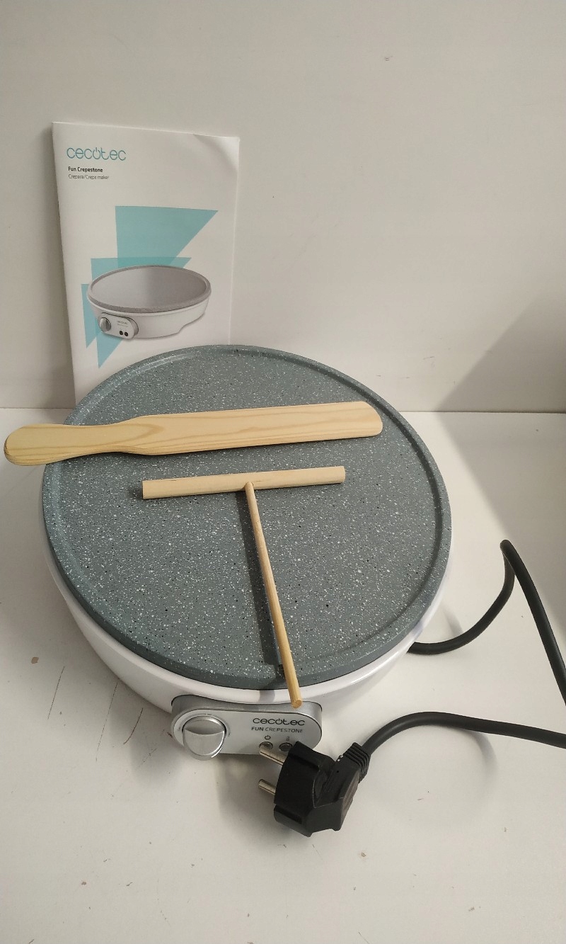 NALEŚNIKARKA CECOTEC FUN CREPESTONE 1000W 30,5CM Model Creepstone