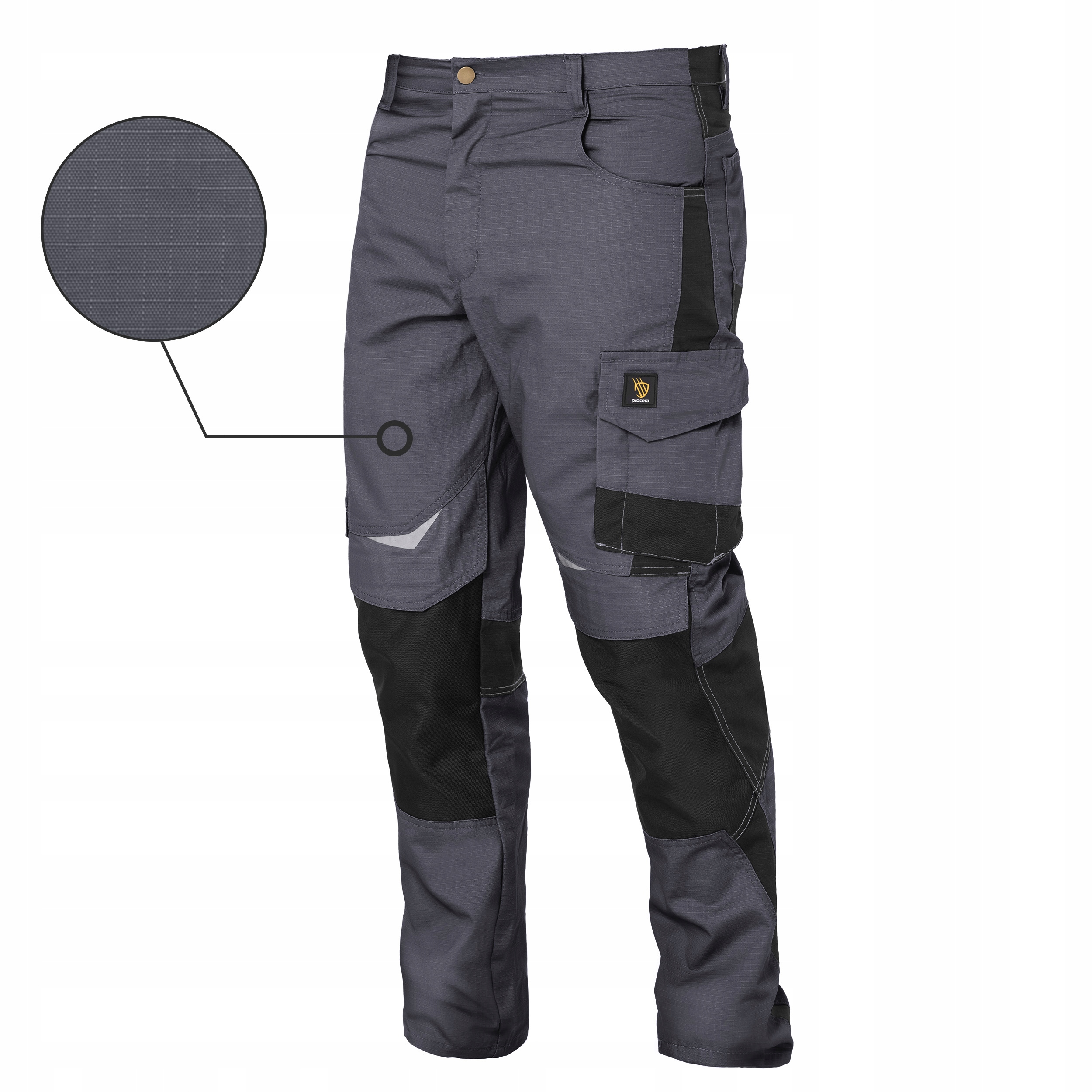 Procera Spodnie do pasa bojówki robocze ochronne Helicon Rip-stop r. 48