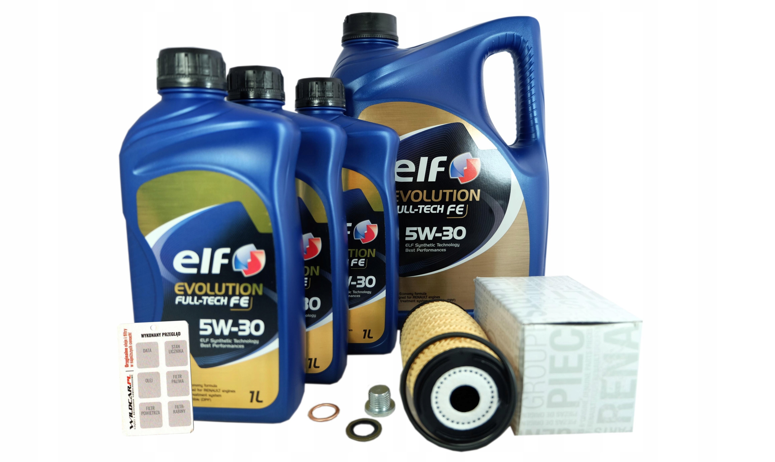 Sada Filtr olej 5W30 Elf Fiat Nissan Renault