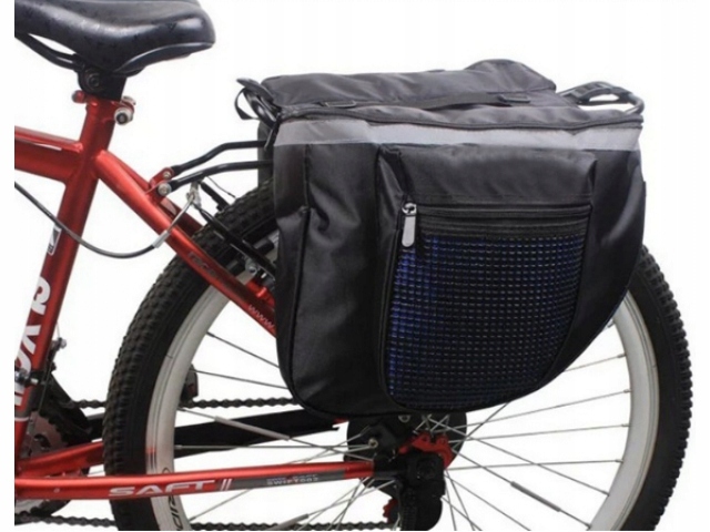 TORBA ROWEROWA DUŻA 28L - TORBA ROWEROWA SAKWA NA ROWER BAGAŻNIK - CE Kod producenta SAKWA-2KOM-IT