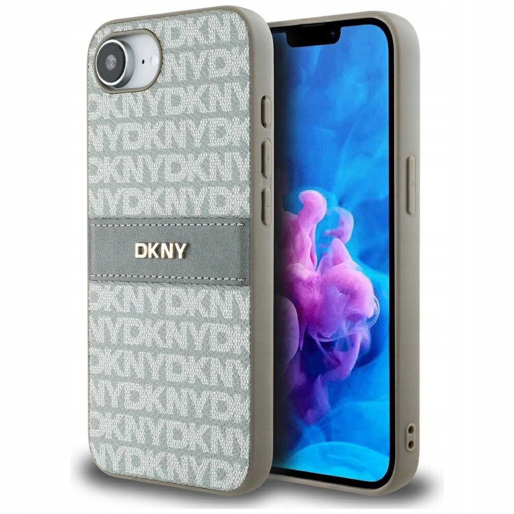 Zadní Kryt Dkny pro Apple iPhone 16e béžový