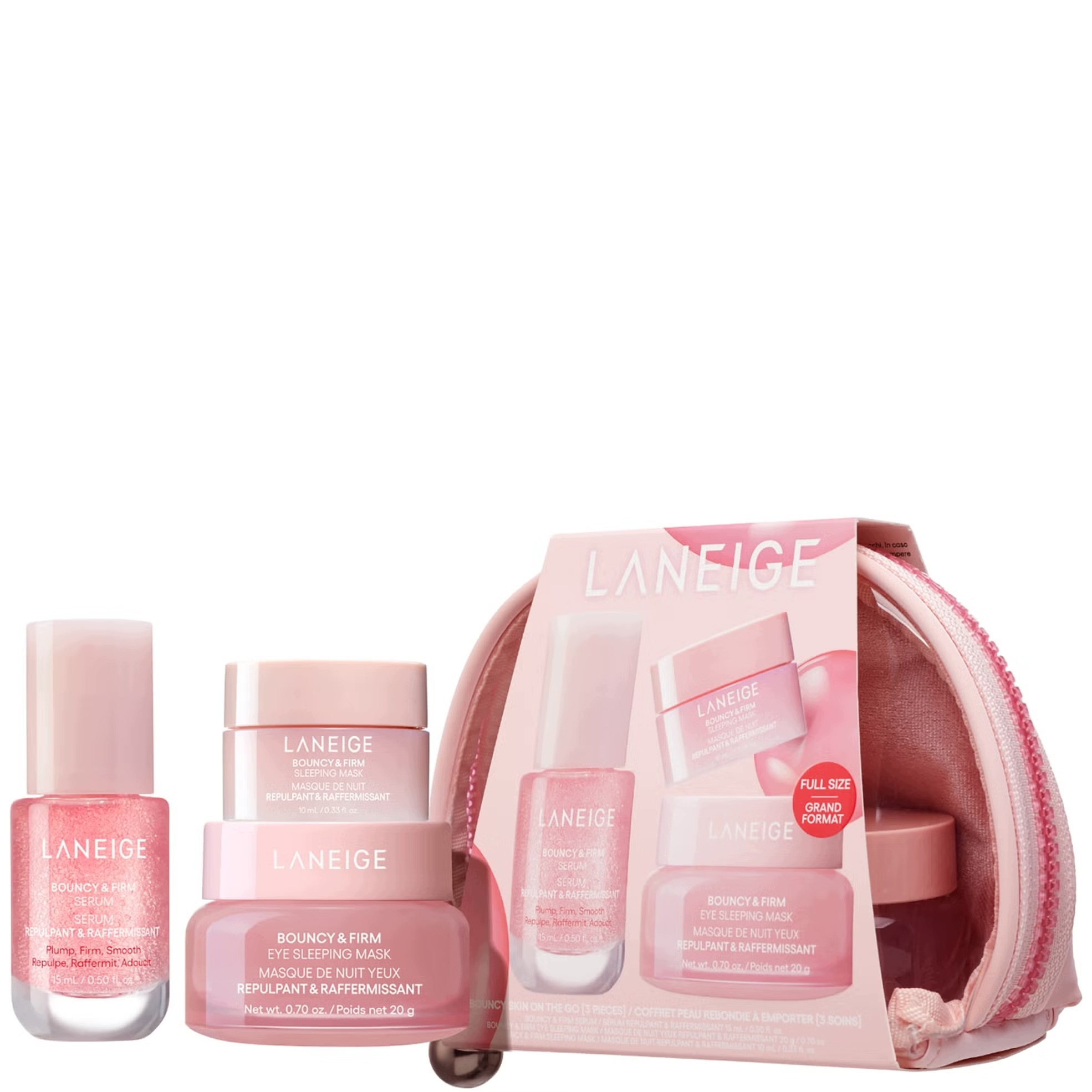 Laneige Bouncy Skin on the go Set Zestaw ujędrniający Limited