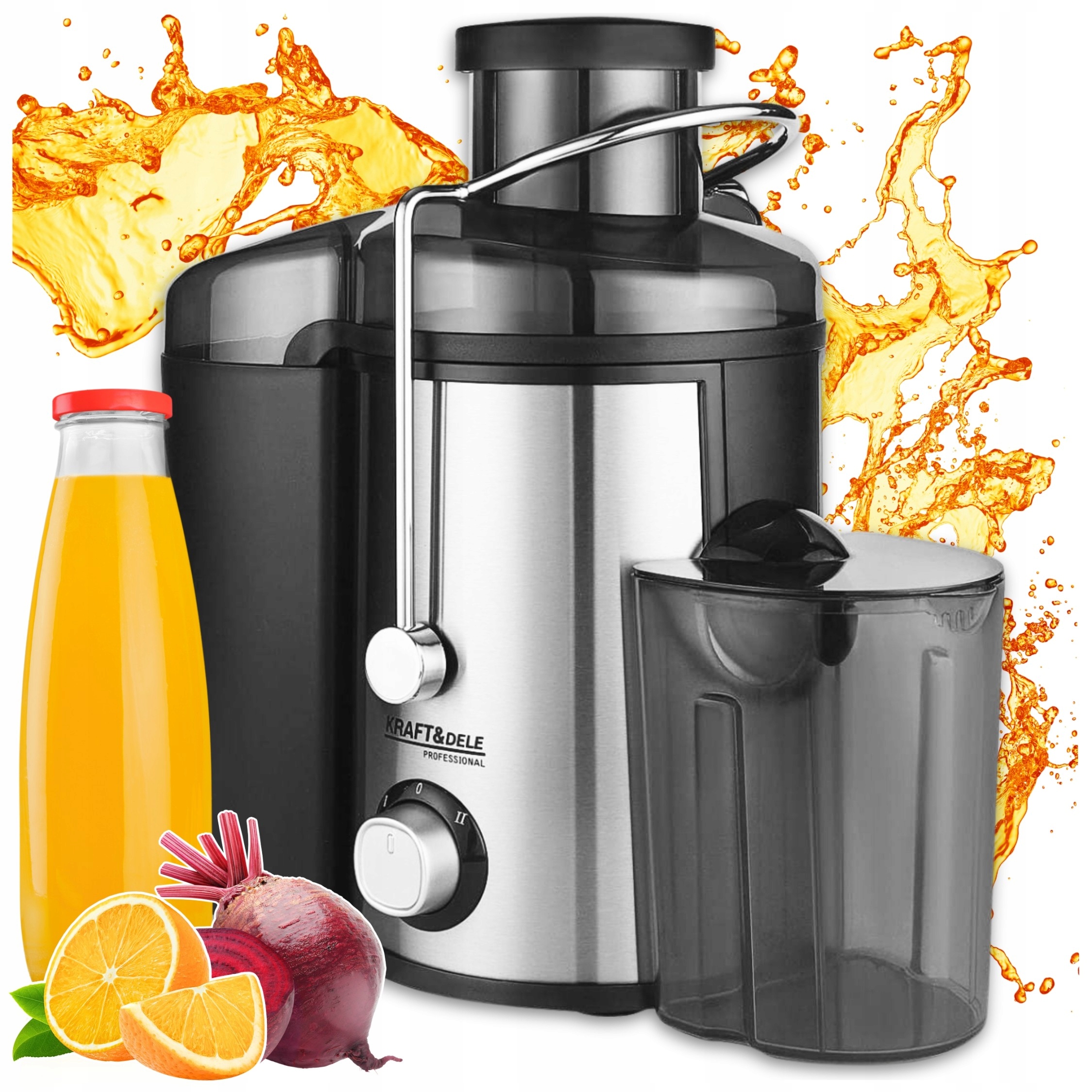 Odšťavovač Na Citrusy A Džúsy Elektrický Samočistiaci 1600 W