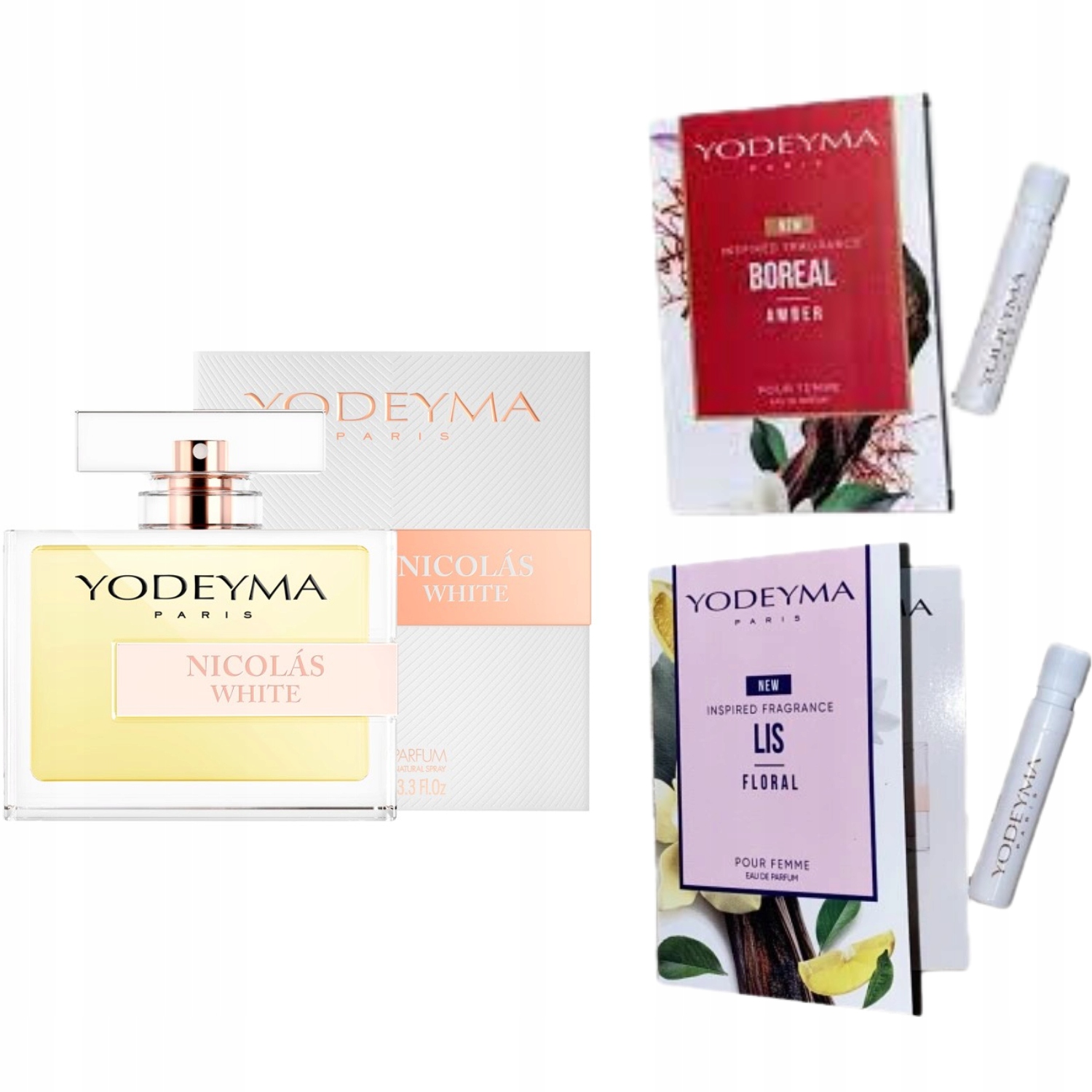 Nicolás White Woda Perfumowana Dla Kobiet 2 Próbki