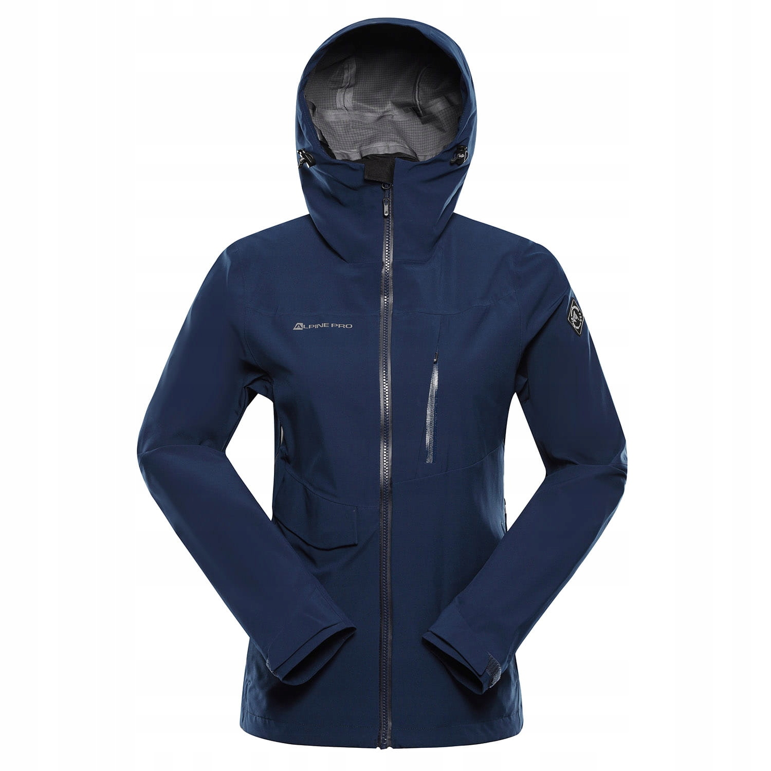 Kurtka damska trekkingowa wodoodporna Alpine Pro Zarra 2 k.granatowy r.S