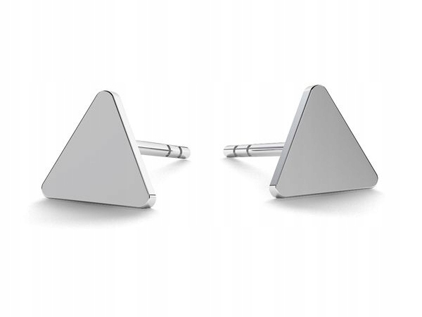 

Trójkąt minimalistyczne kolczyki srebrne trójkąty
